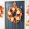 Glitzhome® 24" Fall Dahlia, Lotus Pod and Berry Wreath